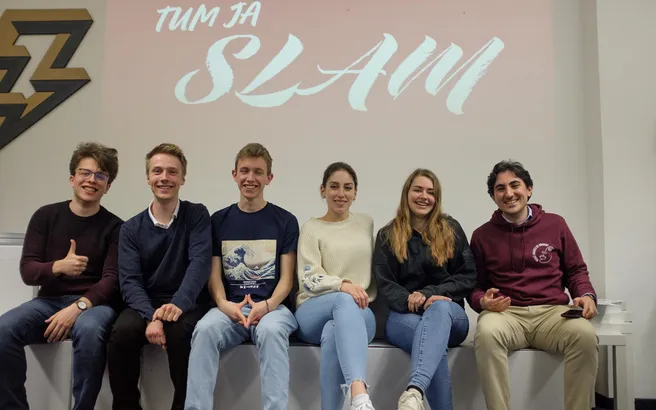Participants of TUMJA Slam