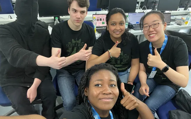 Participants of the TUM Science Hackathon 2023