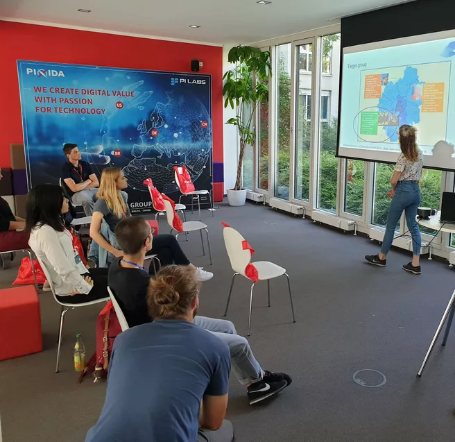 TUMJA workshop at Pixida's headquarter in Munic