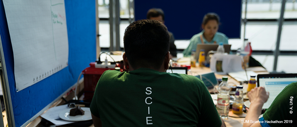 TUM Science Hackathon 2019 (Foto: A. Uhlig)