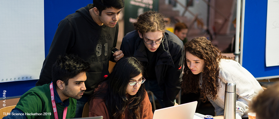 TUM Science Hackathon 2019 (Foto: A. Uhlig)