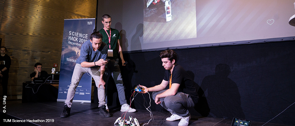 TUM Science Hackathon 2019 (Foto: A. Uhlig)