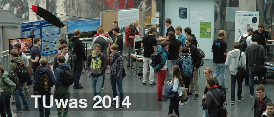 Messe TUwas! 2014, organisiert als studentisches Projekt der TUM: Junge Akademie